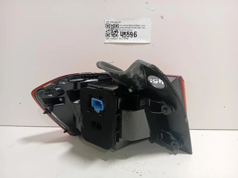 Fanale POST DX 3G9945208 3G9945208F Volkswagen Passat VII 2015