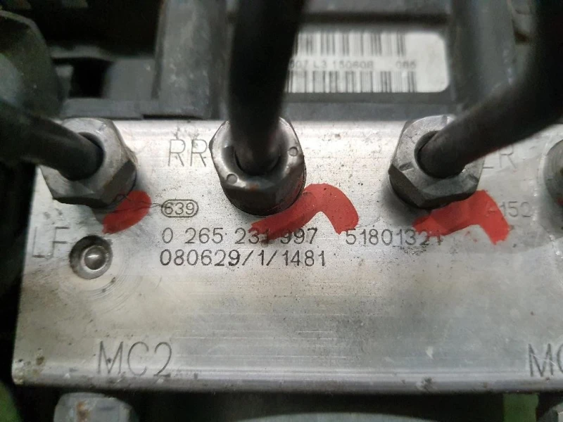 ABS Gruppo ANT 51801321 Fiat QUBO 2008