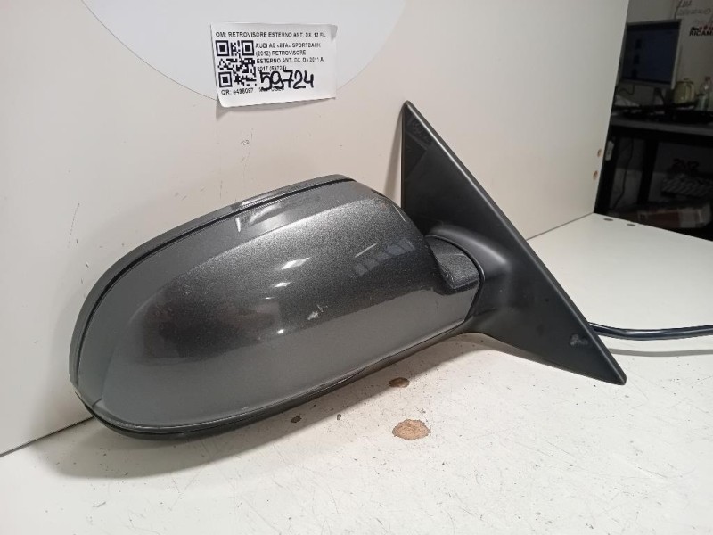 Retrovisore Esterno ANT DX RETROVISORE ESTERNO ANT DX 12 FILI Audi A5 8TA Sportback 2012