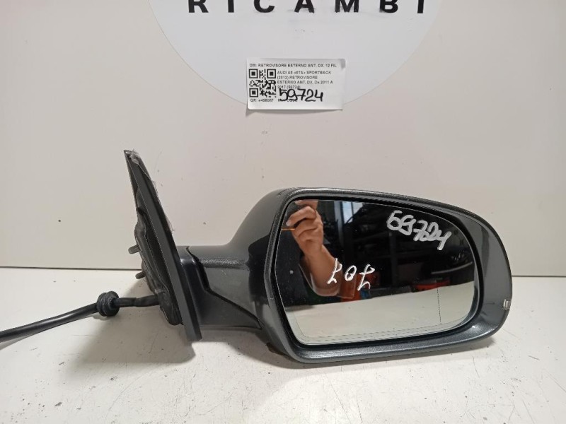 Retrovisore Esterno ANT DX RETROVISORE ESTERNO ANT DX 12 FILI Audi A5 8TA Sportback 2012