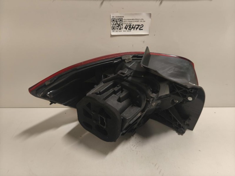 Fanale POST DX 2GS945096 Volkswagen POLO VII 2017