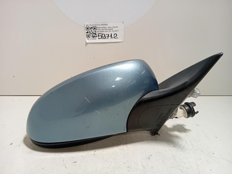 Retrovisore Esterno ANT DX F0143104 5 FILI Bmw Serie 3 E92 Coupe 2007