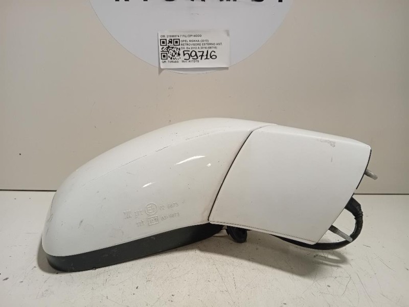 Retrovisore Esterno ANT DX 21996874 7 FILI Opel Mokka 2013