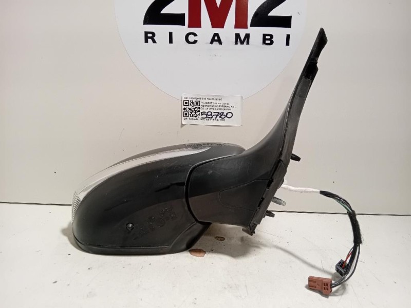 Retrovisore Esterno ANT DX 232673078 6+3 FILI Peugeot 208 I 2015