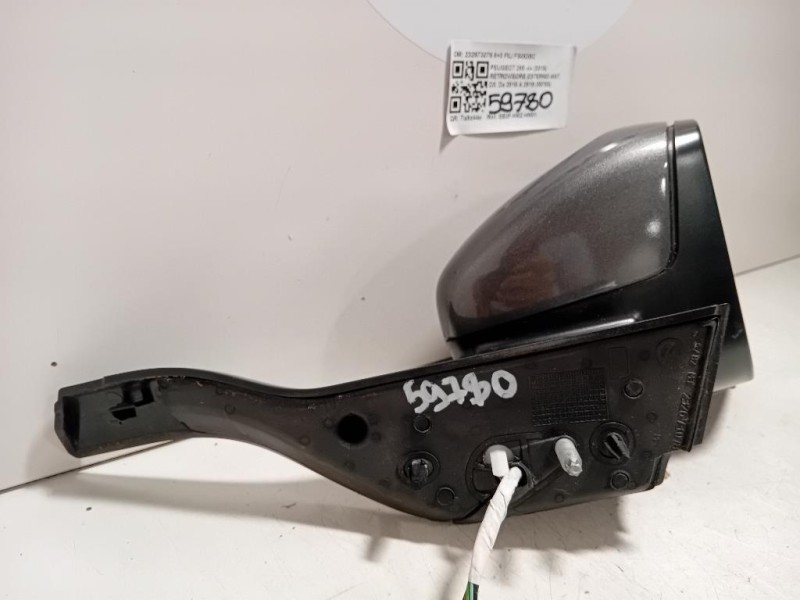 Retrovisore Esterno ANT DX 232673078 6+3 FILI Peugeot 208 I 2015