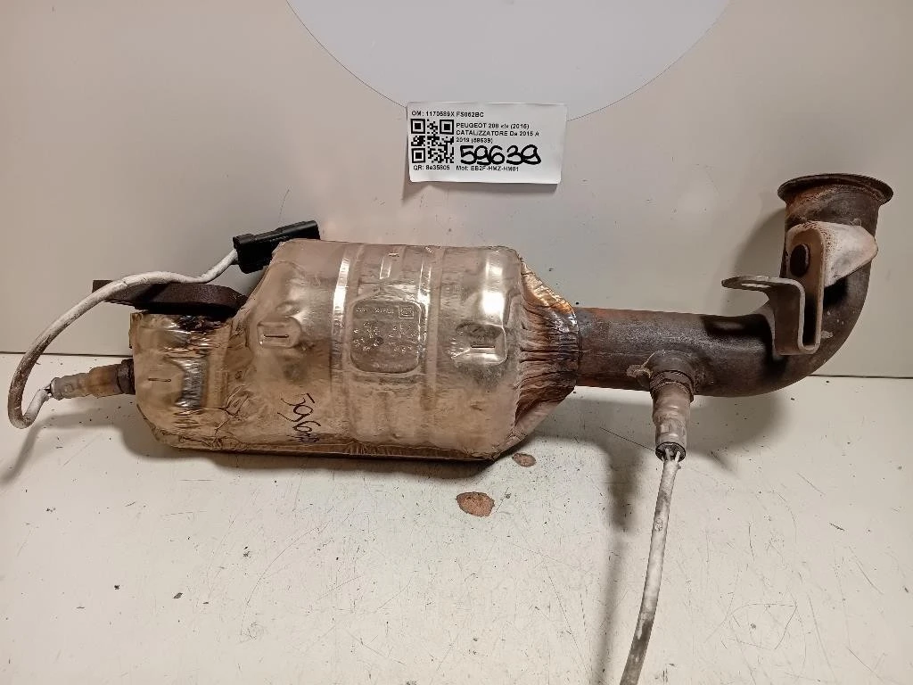 Catalizzatore 1170589X Peugeot 208 I 2015
