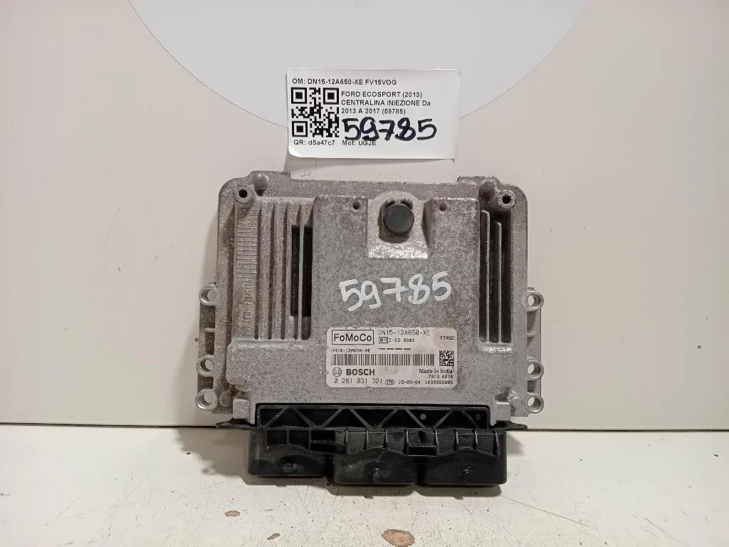 Centralina Iniezione DN15-12A650-XE Ford Ecosport 2013