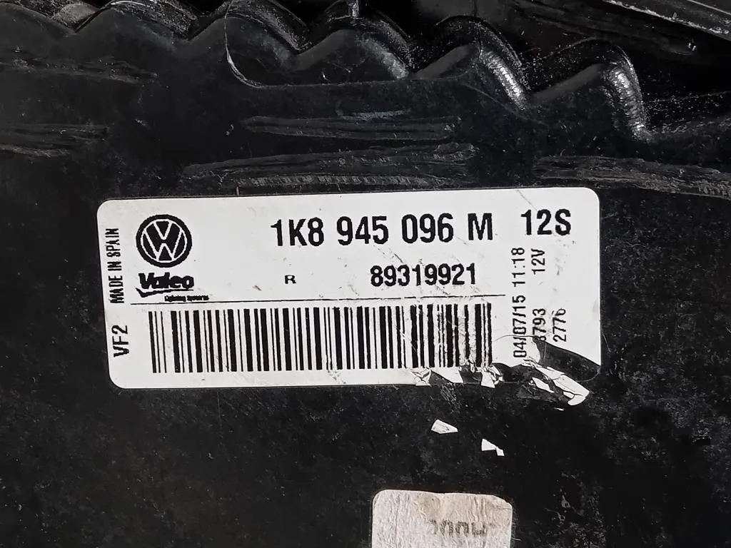 Fanale POST DX 1K8945096M Volkswagen Scirocco III 2009