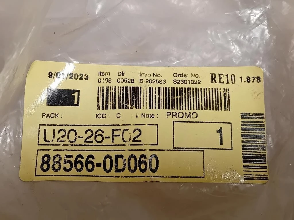 Condotto Aspirazione ARIA DX 885660D060 Toyota Yaris IV 2012