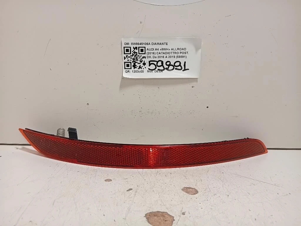 Catadiottro POST DX 8W9945106A Audi A4 8WH Allroad 2016