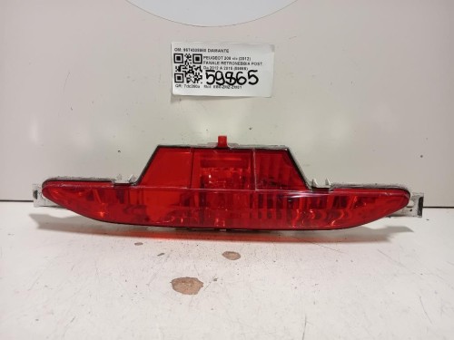 Fanale Retronebbia POST 9674308980 Peugeot 208 I 2012