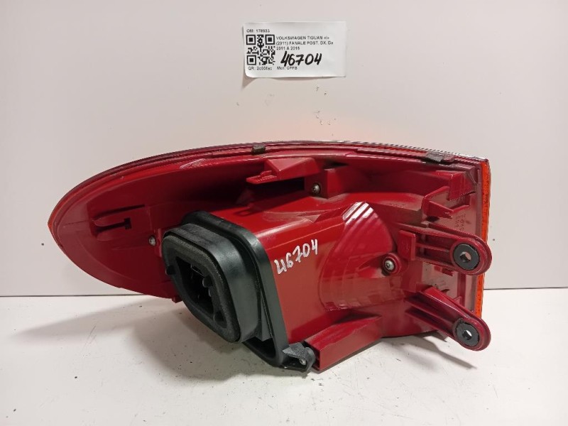 Fanale POST DX 178933 Volkswagen Tiguan I 2011