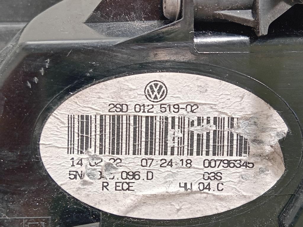 Fanale POST DX 5NA 945 096 D Volkswagen Tiguan I 2011