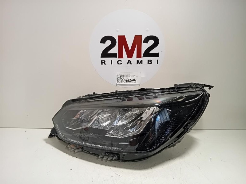 Proiettore ANT SX 9855524680 Peugeot 208 II 2023