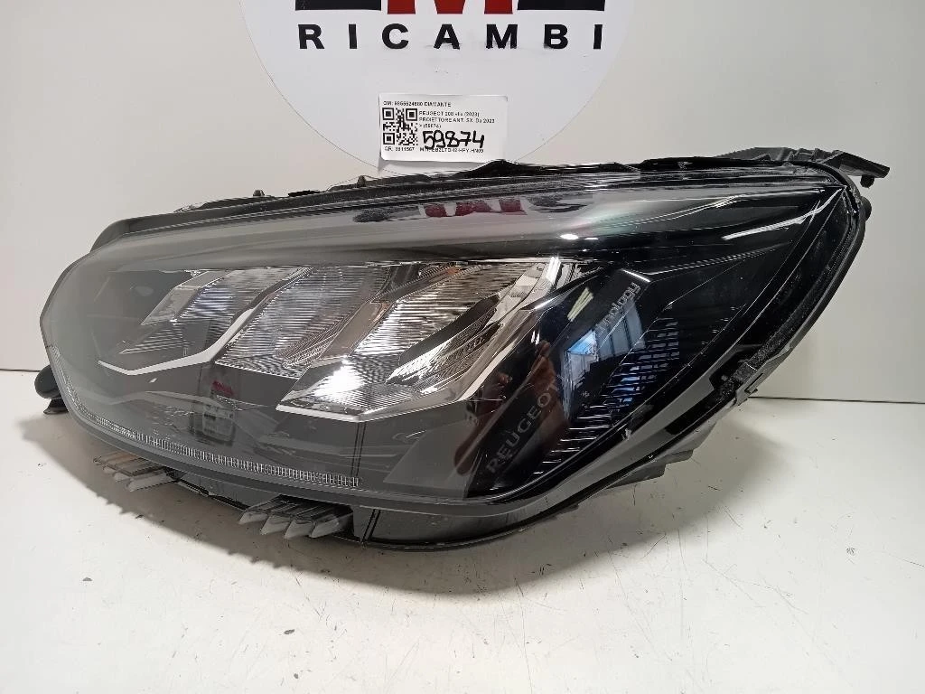 Proiettore ANT SX 9855524680 Peugeot 208 II 2023