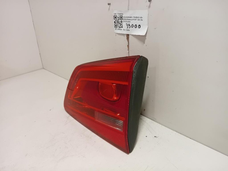 Fanale POST DX 1T0945094 Volkswagen Touran III 2010