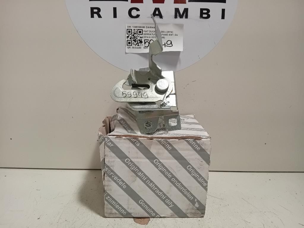 Serratura Cofano ANT 1395189080 Fiat Ducato 290 2014