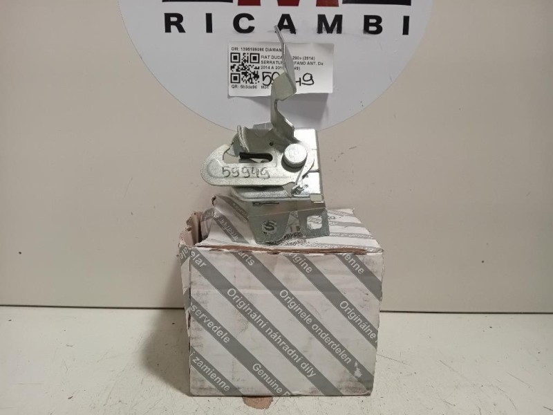 Serratura Cofano ANT 1395189080 Fiat Ducato 290 2014
