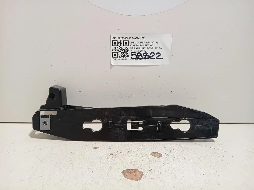 Staffa Sostegno Infparaurti POST SX 9829543880 Opel Corsa F 2019