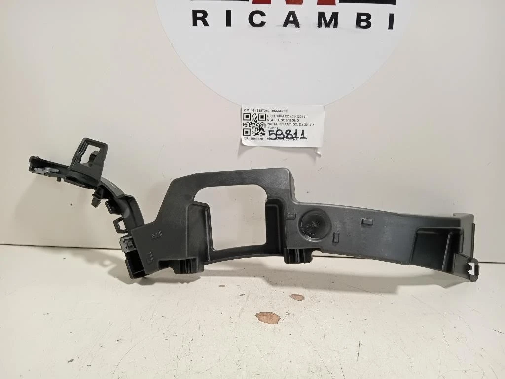 Staffa Sostegno Paraurti ANT DX 9849387280 Opel Vivaro C 2019