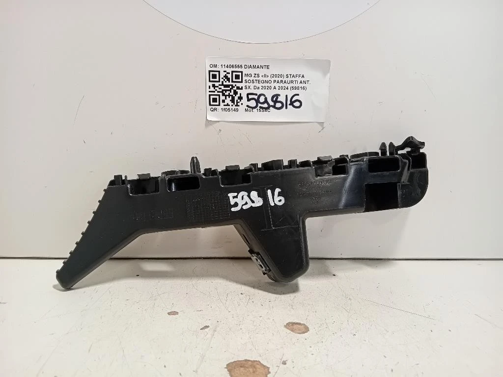 Staffa Sostegno Paraurti ANT SX 11406555 Mg ZS II 2020