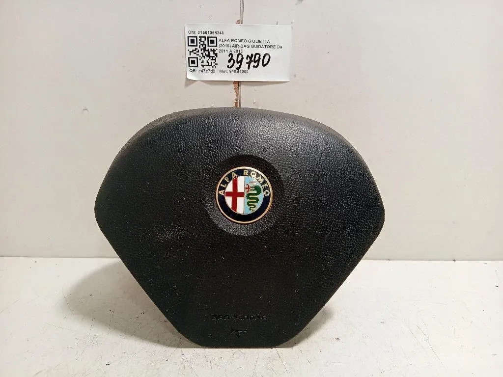Air-bag Guidatore 01561068340 Alfa Romeo Giulietta 2010