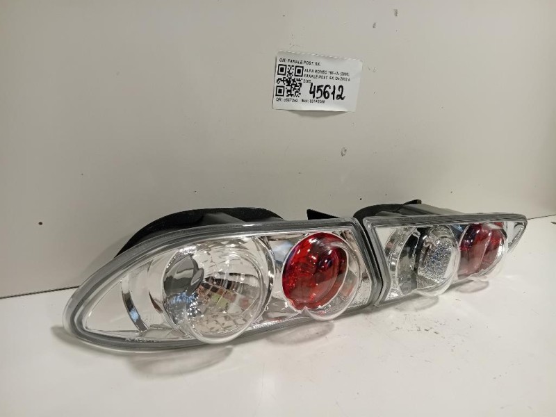 Fanale POST SX FANALE POST SX Alfa Romeo 156 II 2003