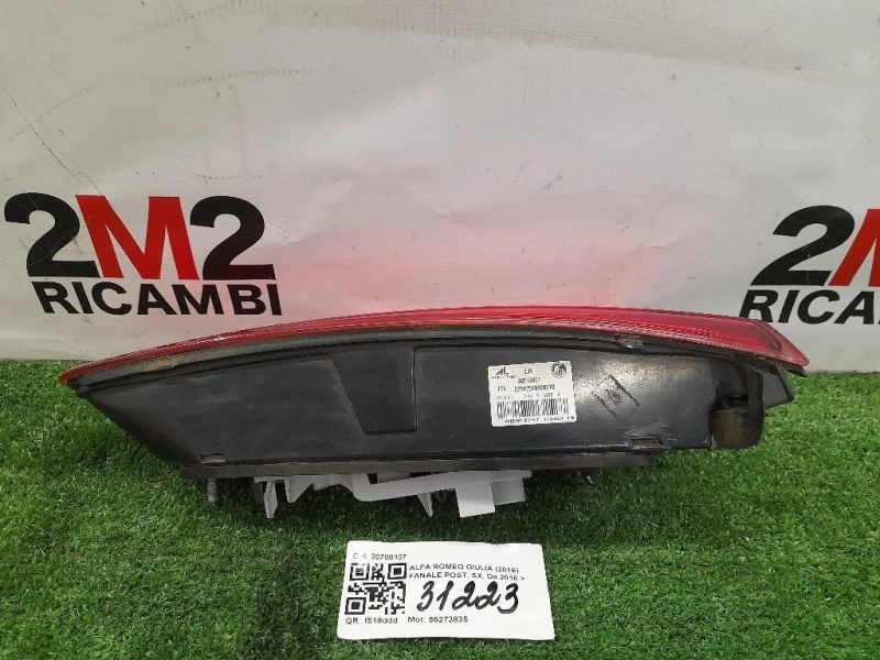 Fanale POST SX 20700107 Alfa Romeo Giulietta 2010