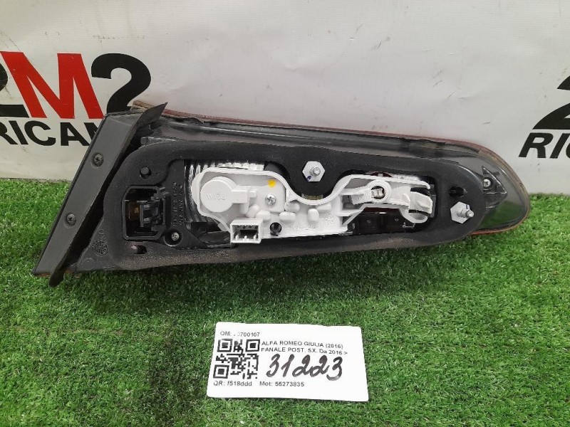Fanale POST SX 20700107 Alfa Romeo Giulietta 2010