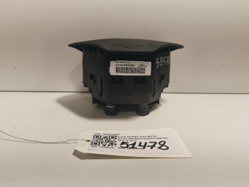 Air-bag Guidatore 1560915200 Alfa Romeo Giulietta 2010