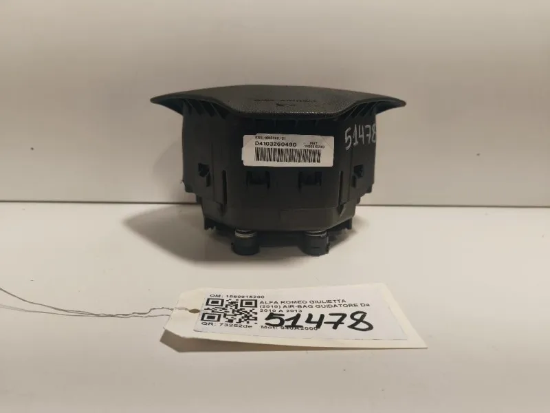 Air-bag Guidatore 1560915200 Alfa Romeo Giulietta 2010