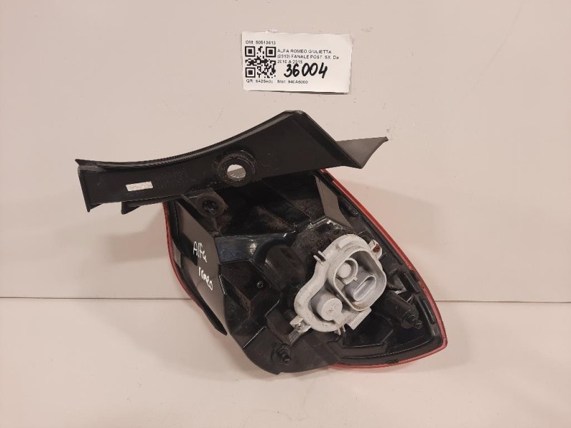 Fanale POST SX FANALE STOP 50513613 Alfa Romeo Giulietta 2010