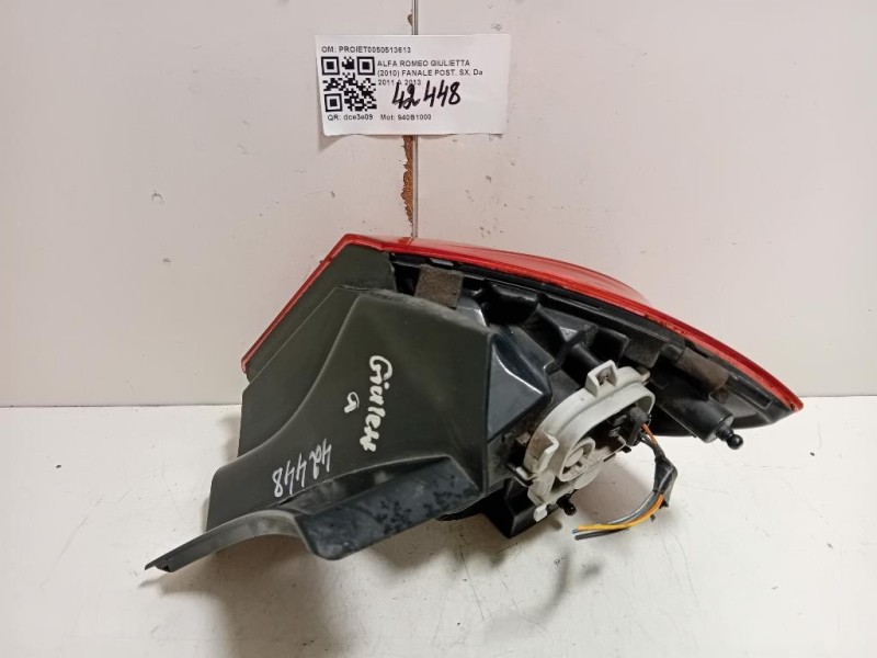 Fanale POST SX PROIET0050513613 Alfa Romeo Giulietta 2010