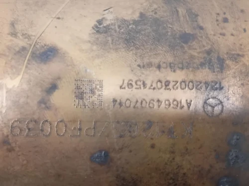 Catalizzatore A1664906436 350 ML GLE Mercedes Classe ML W166 2012