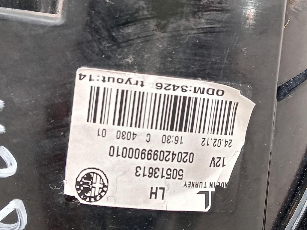 Fanale POST SX 50513613 Alfa Romeo Giulietta 2010