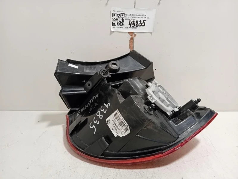 Fanale POST SX 50513613 Alfa Romeo Giulietta 2010