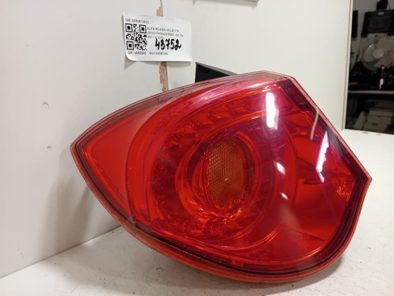 Fanale POST SX 0050513613 Alfa Romeo Giulietta 2010