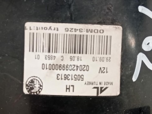Fanale POST SX 0050513613 Alfa Romeo Giulietta 2010
