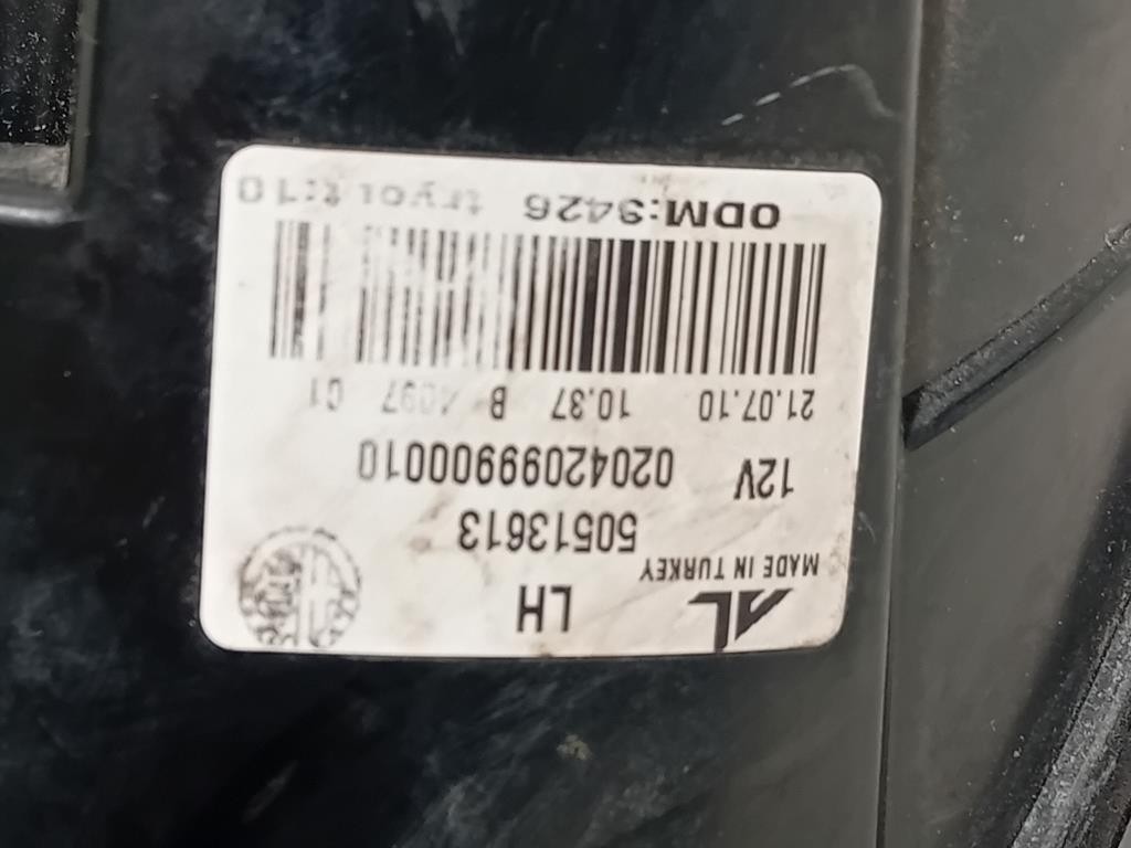 Fanale POST SX 50513613 Alfa Romeo Giulietta 2010