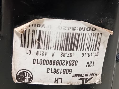 Fanale POST SX 50513613 Alfa Romeo Giulietta 2010