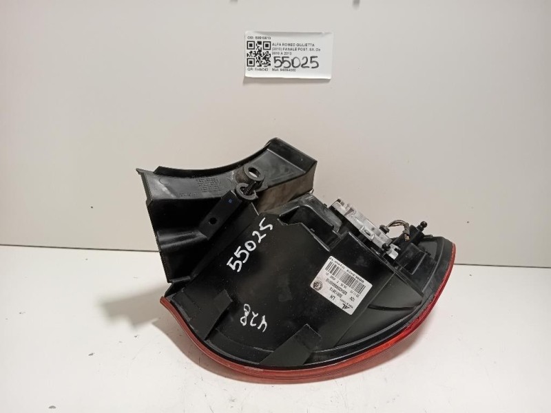 Fanale POST SX 50513613 Alfa Romeo Giulietta 2010