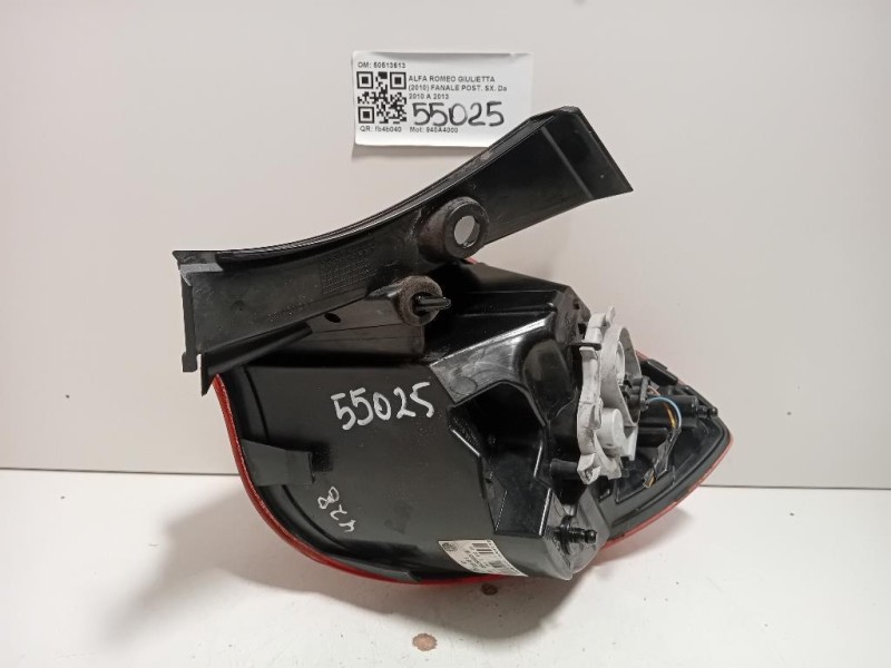 Fanale POST SX 50513613 Alfa Romeo Giulietta 2010