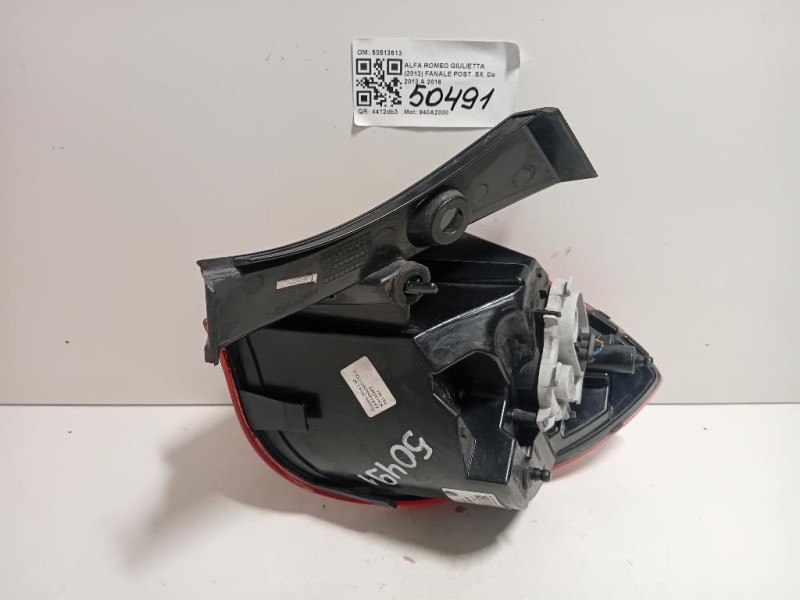 Fanale POST SX 50513613 Alfa Romeo Giulietta 2013