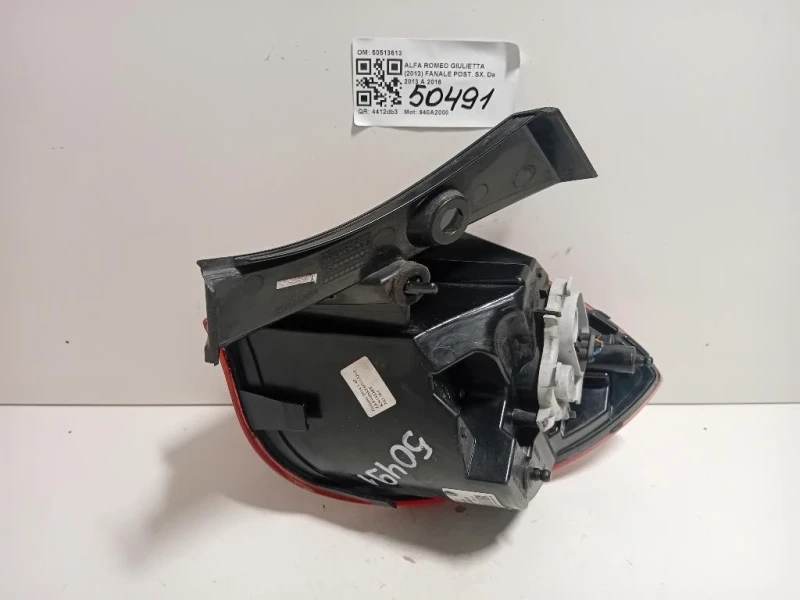 Fanale POST SX 50513613 Alfa Romeo Giulietta 2013