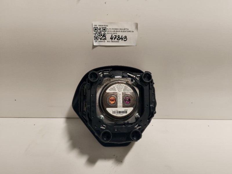 Air-bag Guidatore 156091200 Alfa Romeo Giulietta 2010