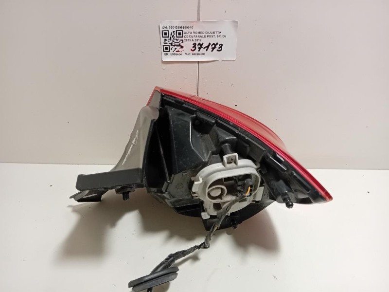Fanale POST SX 02042099900010 Alfa Romeo Giulietta 2013