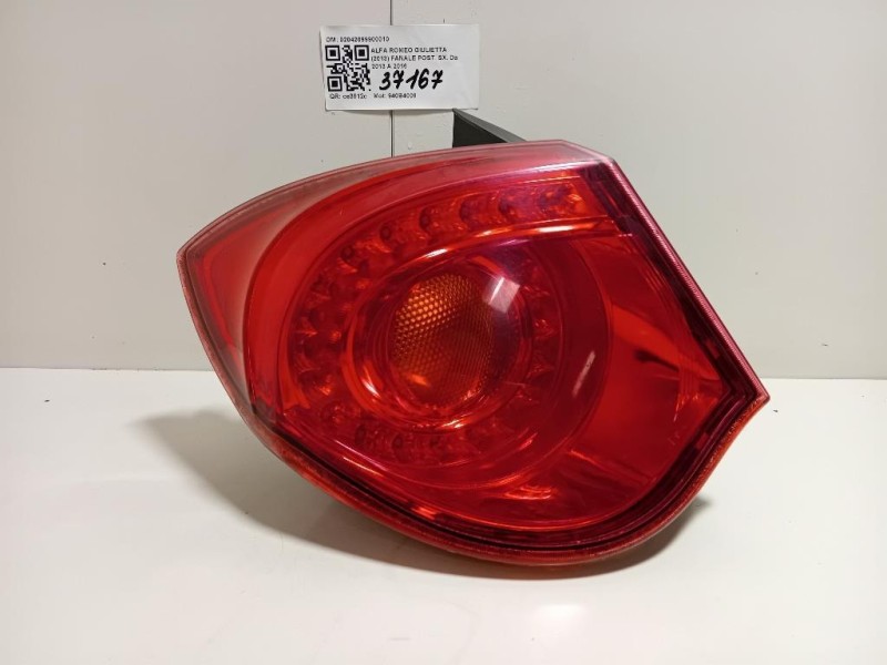 Fanale POST SX 02042099900010 Alfa Romeo Giulietta 2013
