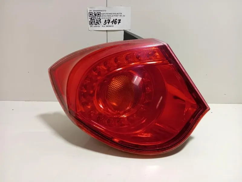 Fanale POST SX 02042099900010 Alfa Romeo Giulietta 2013
