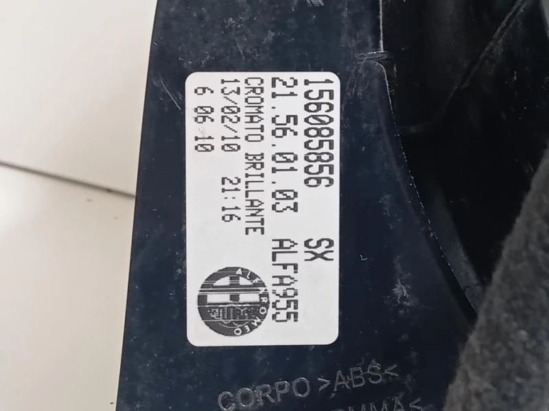 Fanale POST SX 156085856 Alfa Romeo MITO 2008