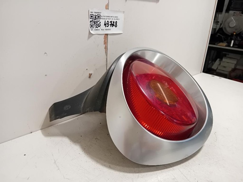 Fanale POST SX 156085857 Alfa Romeo MITO 2008